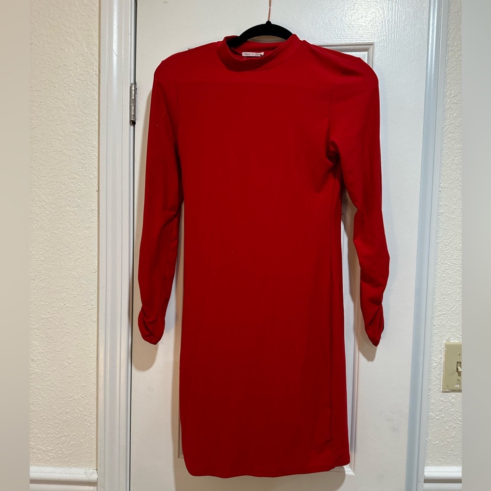 S Heart and Hips Red Dress